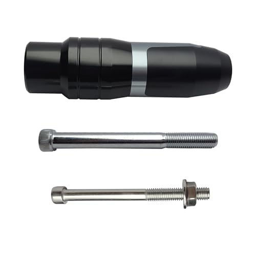 Motorcycle Frame Sliders Rear Crash Bar Falling Protector Titanium - color: Titanium