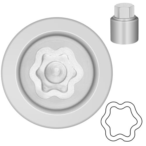 615 Wheel Locking Nut Key for Nissan Infiniti, ID 21mm Lug Socket - size: socket 615