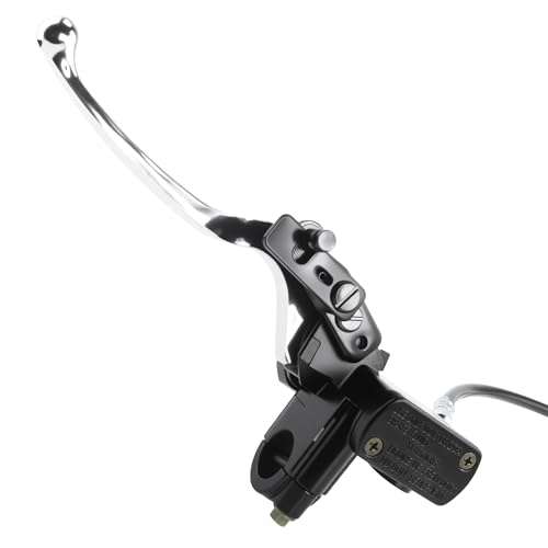 PRO BAT Mini ATV Hydraulic Brake Kit with Master Cylinder Caliper - color: Silver&Black