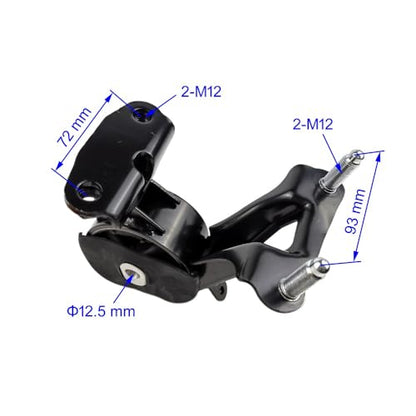 Engine Motor Mount Transmission Mount Set of 4 Compatible with Toyota RAV4 - size: 2009-2012 RAV4 2.5L FWD
