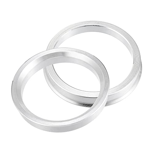X AUTOHAUX 4pcs OD 64.1mm to ID 54.1mm Aluminum Alloy Car Auto Hub Centric Rings Wheel Bore Center Spacer Replacement - size: 64.1mm-54.1mm