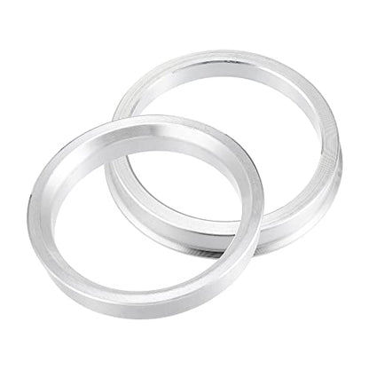 X AUTOHAUX 4pcs OD 64.1mm to ID 54.1mm Aluminum Alloy Car Auto Hub Centric Rings Wheel Bore Center Spacer Replacement - size: 64.1mm-54.1mm