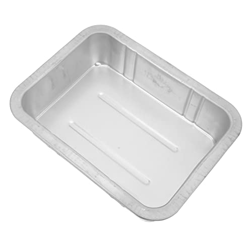 Oil Drain Pan, Universal Car Oil Change Drain Pan Container Portable Automotive Drain Tray Leak Resistant Metal Construction Durable Easy Pour for Garage Workshop Vehicles Boats - size: 5L