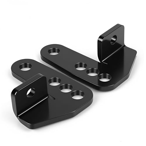 1"-3" Inches Adjustable Lowering Kit Fits for Harley SPORTSTER, XL883 and XL1200 - Standard, Hugger, Nightster, Roadster, Custom, LOW, 2005-2015 2013 2014 - color: Black#7