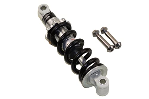 Trkimal Rear Shock Suspension Spring, Rear Shock Absorber for Gas Scooter Electric Bike Minimoto Dirt Bike ATV Quad Mini Pocket Bike Mountain bike (170MM/750LB) - size: 170 mm/340 kg