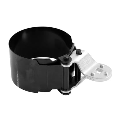 OEMTOOLS 25231 Heavy Duty Truck Oil Filter Wrench, 4-1/8 in to 4-5/8 in, 104mm to 118mm, 1/2 in Drive, Alloy Steel - size: 4-1/8 inch to 4-5/8 inch