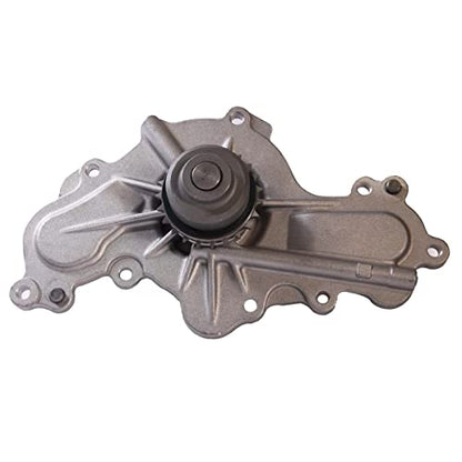 AUQDD AW6023 Water Pump Kit Fit For (Single-Row Sprocket;Engine 3.5L/3.7L) 07-10 Ford Edge,10-11 Fusion 08-11 Taurus /07-10 Lincoln MKS MKX MKZ /09-10 Mazda 6,07-10 CX-9/08-09 Mercury Sable - size: AW6023