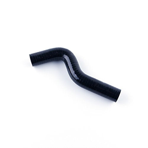 3-Ply Silicone Radiator Hose for 1986-1995 Suzu ki SAMURAI JL JA JX - color: Black