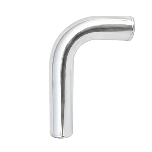 AC PERFORMANCE 2.5" 90° Aluminum Intercooler Air Intake Tube L-Bend Elbow - size: OD 2.5" (63mm)