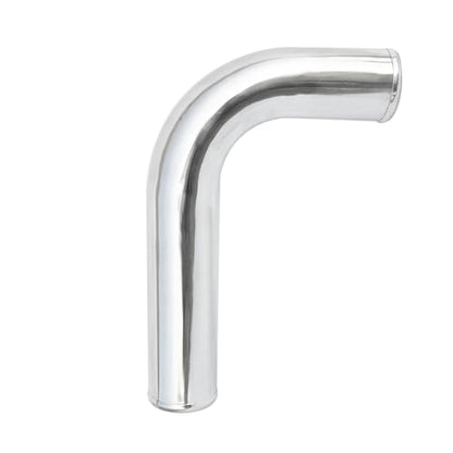 AC PERFORMANCE 2.5" 90° Aluminum Intercooler Air Intake Tube L-Bend Elbow - size: OD 2.5" (63mm)