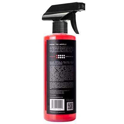 WASH&WHIPS Hockenheim Bug Remover - for Dead Insects, Droppings and Grease for Car Detailing, RVs, Trailers, Boats, Professional Strength Dissolves without Scratching, 16 fl oz - size: 16 Fl Oz (Pack of 1), style: Without Towel.