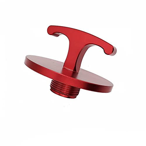 Aluminum Alloy-Oil Filter Plug Tool，Oil Filter Plug Cap Off Tool for Dodge Ram 05083285AA MO285 Turbo Diesel 5.9L 6.7L Cummins-red - color: Red