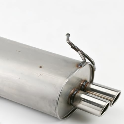 21824 Center Exhaust Muffler for 2007-2013 Mitsubishi Outlander 3.0L E35H - size: Mitsubishi Outlander 2007-2013