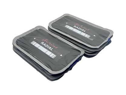 2.99" x 4.92", 2 ply, 9pcs Radial Repair Patch, Heavy Duty Tire Patches, Tire Puncture Repair Patch for Car Truck Bus Tractor Agricultural Vehicles (TP-R07) - size: 2.99" x 4.92" 9 pcs