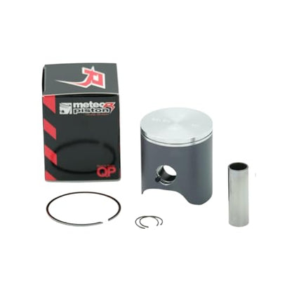 Meteor Piston Kit for KTM SX 125 (2001-2025), 53.96 mm Diameter High Performance Piston for Dirt Bike, Durable Forged Replacement with Rings, Wrist Pin & Circlips, Engine Rebuild Kit for Maximum Power