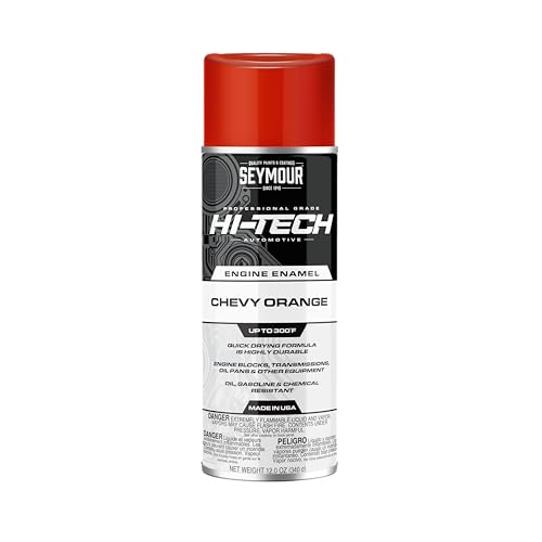 Seymour EN-48 Hi-Tech Engine Spray Paint, Chevy Orange 12 Ounce (Pack of 1) - color: Chevy Orange
