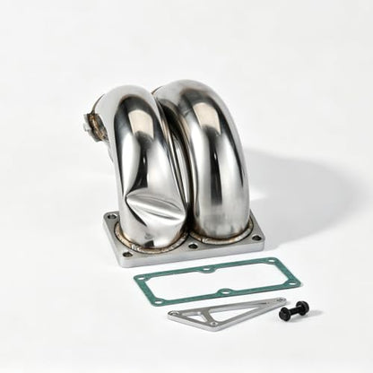 Stainless Steel Exhaust Pipes for 2007-2018 Dodge Ram 2500 3500 6.7L 3.5" Cummins Diesel - size: for 2007-2018 Ram 2500 3500