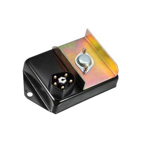 Motoforti Ignition Control Module, Inner Ignition Module Control Unit No.1230938 for Dodge B Van 1972-1978 for Dodge CB300 1974-1978 ABS Black, 1 Pc Long-lasting