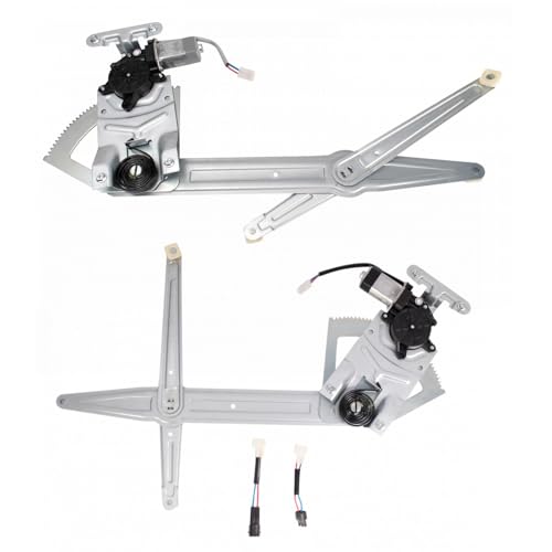 TRQ Front Power Power Window Regulator & Motor Assembly Set - style: WRA50191