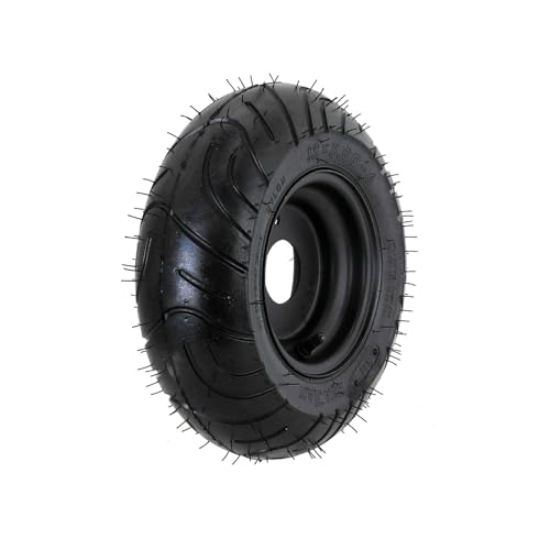 2pcs 13x5.00-6 Tire and Wheel Rim Assembly 13x5-6 Lawn Mower Tire 3 Lug Rim 6" Go Kart Wheels Road Tire Tubeless for ATV Quad Buggy 4 Wheeler Scooter Mini Bike Garden Tractor Snow Blower