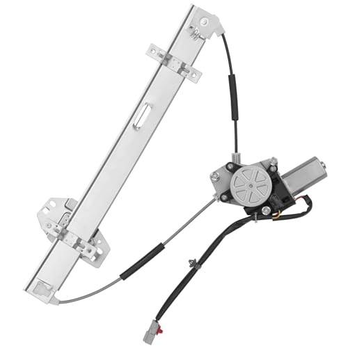 Obaee Window Regulator with Motor Front Left Driver Side, Replace 741-766 - size: Front Left Driver Side