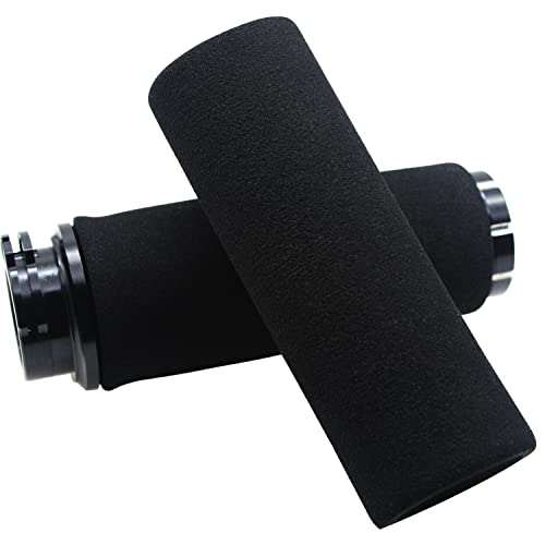 Motorcycle Hand Grips Sponge Covers Anti-Slip Handlebar Grip Compatible with BMW Yamaha Honda Kawasaki Suzuki Triumph - size: Fit for 1.25-1.45 inch