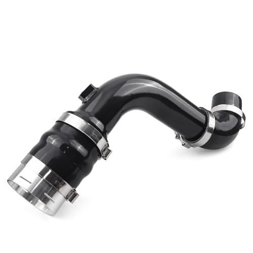 Turbo Intercooler Outlet Tube Cold Side Charge Pipe Compatible with Ford Power Stroke 2017-2024 6.7L (Black) - color: Black