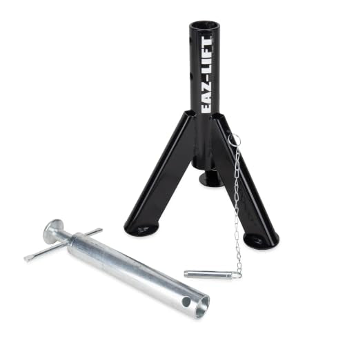 Camco Eaz-Lift Telescopic RV Jack, Set of 2 - Adjustable from 16-inches to 30-inches - Constructed of Durable Steel & Powder Coated - Features a 6,000 lb. Load Capacity - 48864 - style: Ships in Own Container
