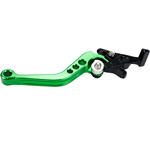 Modengzhe 2PCS Universal Motorbike Clutch Brake Handle Levers (Green)