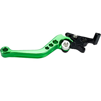 Modengzhe 2PCS Universal Motorbike Clutch Brake Handle Levers (Green)