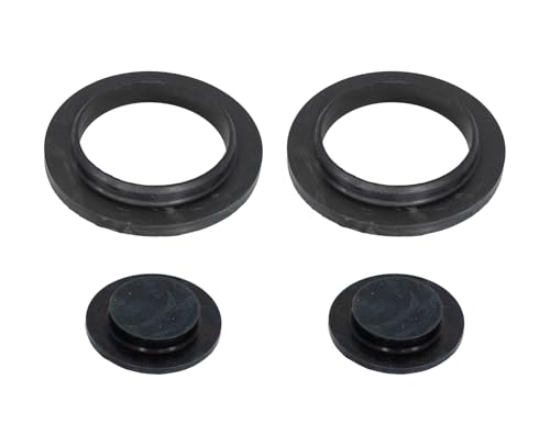 Rear Upper & Lower Suspension Coil Spring Rubber Insulators (Set of 4) for 1979-2004 Ford Mustang