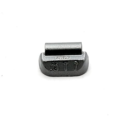 T Series Hammer on ZINC Wheel Weights Coated (0.25oz) Box of 100pcs - size: 0.25oz