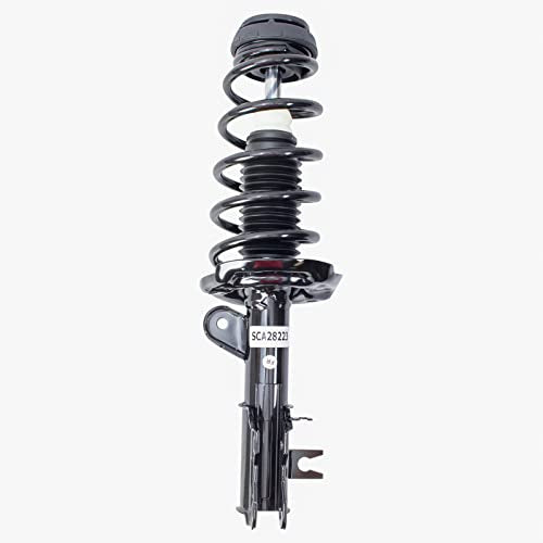 TRQ Front Right Strut and Spring Assembly - style: SCA28223