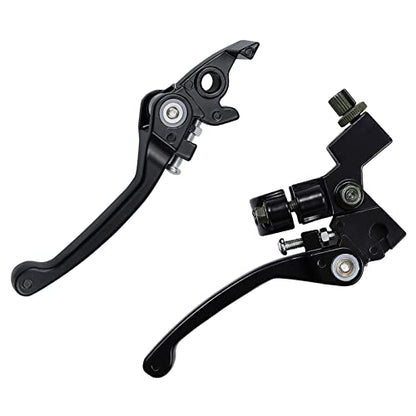 LOCOPOW Brake Clutch Lever Handle for 7/8" 22mm inch Handlebar 110cc 125cc 140cc TTR 125cc SSR Xmotos RFZ Apollo Taotao Thumpstar 125 Pit Dirt Bike Motorcycle Coolster