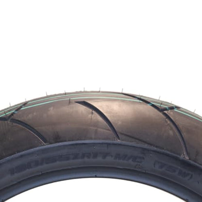 FULL BORE M1 Front Rear Motorcycle Tire Set 120/60ZR17 190/55ZR17 2 Pack - size: 190/55ZR17/ 120/60ZR17