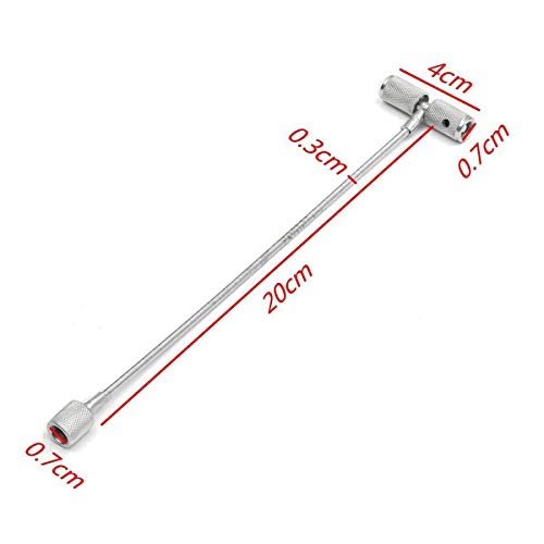 4PCS Valve Stem Installation Fishing Tire Repair Tools 8'' Puller Car Plug Core Remover Universal Multifunction