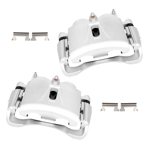 cciyu Front Left & Right Disc Brake Calipers Assembly 18B4817 18B4816 - size: Front[18B4817+18B4816]