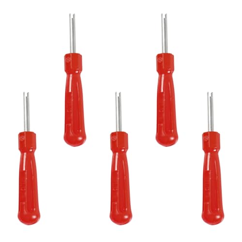 5PCS Valve Core Removal Tool, Single Head Car Tire Valve Stem Tool - size: Single Head