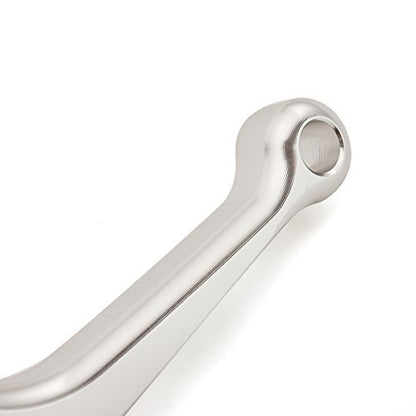 FXCNC Motorcycle Adjustable Brake Clutch Levers Compatible with Continental GT 650, Continental GT 535, 650 Interceptor, C5 and B5, 2017 on Euro - color: Silver Lever with Black Adjuster