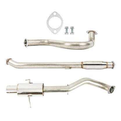 PHILTOP Cat-Back System Fit for 2007-2012 Nissan Sentra SE-R/SE-R Spec V - size: 2007-2012 Nissan Sentra SE-R/Spec V