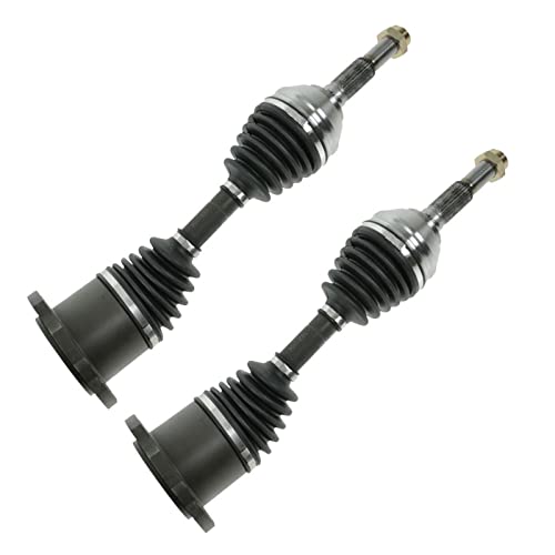 TRQ Front Driver & Passenger Side CV Axle Assembly Set - style: CSA82480