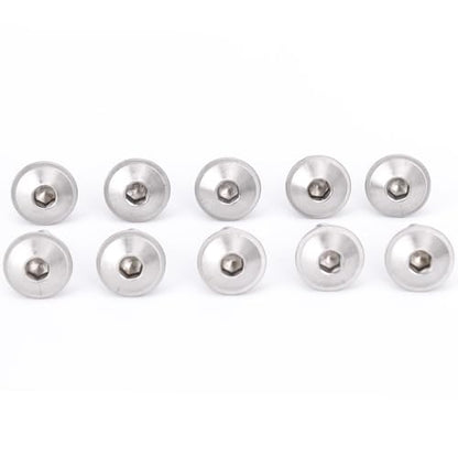 M5 Stainless Fairing Bolt Kit for Suzuki GSX-R 600/750 / 1000, GSX-1300R - size: M5 x 16.5