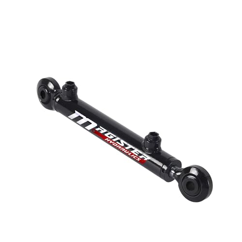 Swivel Ball Welded Hydraulic Cylinder - 1" Bore × 6" Stroke × 0.63" Rod Swivel Eye Hydraulic Ram - Double Acting Hydraulic Piston 3000 PSI - color: 1" Bore, size: 6" Stroke