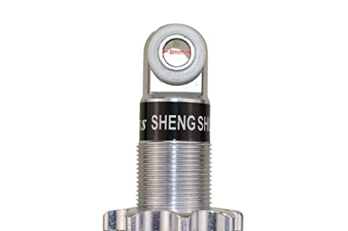Trkimal Rear Shock Suspension Spring, Rear Shock Absorber for Gas Scooter Electric Bike Minimoto Dirt Bike ATV Quad Mini Pocket Bike Mountain bike (190MM/1200LB) - size: 190 mm/544 kg