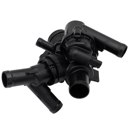 NOVAPARTS 2702002200 Thermostat Housing Water Outlet for Mercedes CLA250 GLA250 CLA45 AMG GLA45 AMG 2014-2020 2.0L 2702000415 2702000615 - size: 2702002200