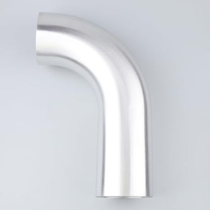 AC PERFORMANCE 4" 90° Aluminum Air Intake Tube L-Bend Elbow with 10" Leg - size: OD 4" (102mm)