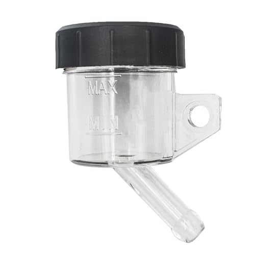 Universal Motorcycle Rear Brake Master Cylinder Oil Cup (Clear) - color: Clear