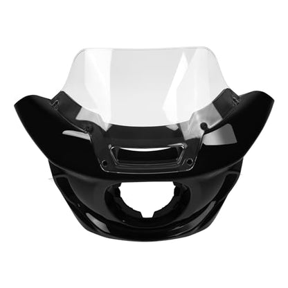 TCMT Motorcycle Headlight Fairing 7" Clear Windshield Fit For Harley Low Rider ST FXLRST 2022-2025 Low Rider El Diablo FXRST 2022 - color: Clear Windshield