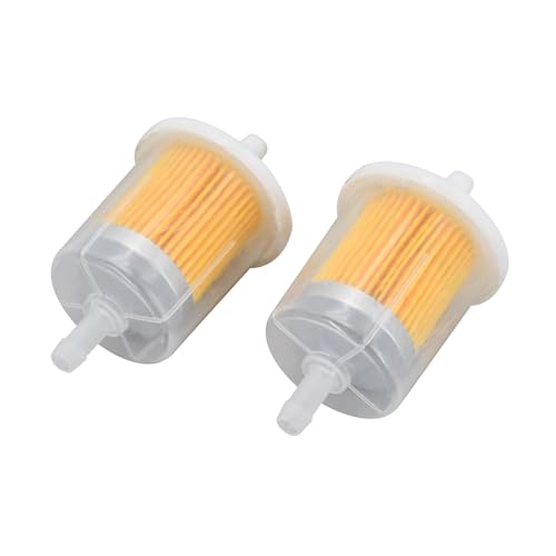 5/16" Inline Fuel Filter 12581-43012 Diesel Gasoline Fuel Filter 12581-43010 Compatible with Kubota Lawn Tractor Mower BX22D BX23D BX24D BX25 BX1870 BX1860 BX1850D BX1830D, 2 Pack