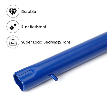 XMJY 2 Ton Jack Handle Replacement—Horizontal Hydraulic Pole Jack Stands Automotive Car Jack Accessories(Blue) - color: Blue